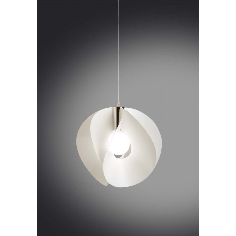 Lustre suspension ATOM Blanc diamètre 54x h50 cm