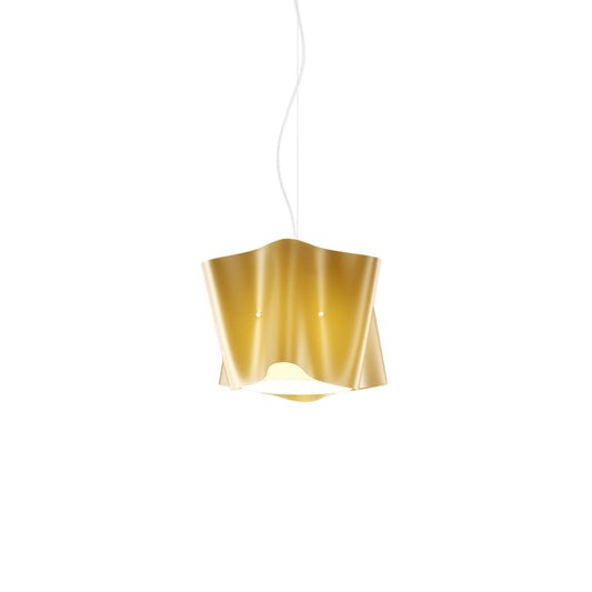 Suspension New Gold en métal chromé cm. 25x25