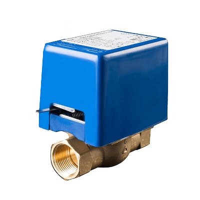 Vanne de zone à 2 voies avec micro-interrupteur auxiliaire 3/4 Gaz F.