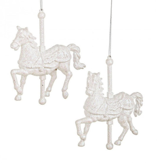 12x Sophie Cavallino Pendentif Blanc Ass2