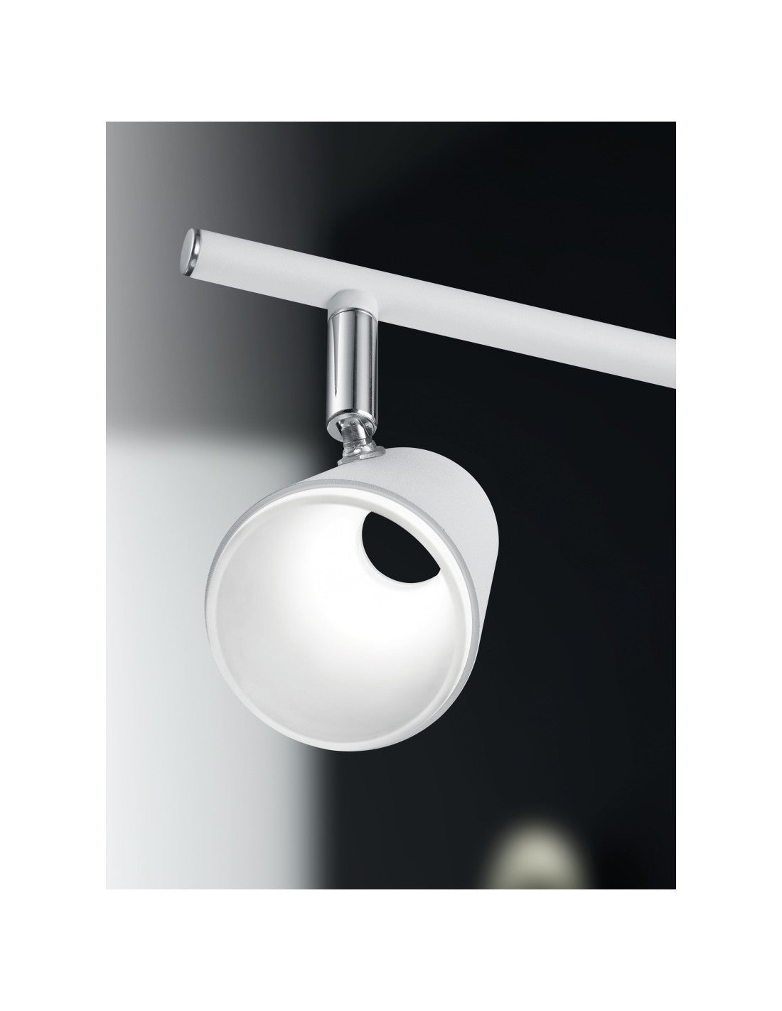 Plafonnier Arms avec 4 Spots Orientables Narcos Blanc Trio Lighting