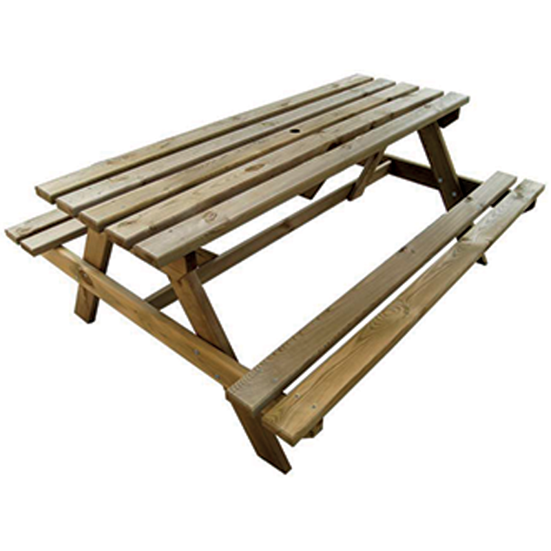 Table Pic-Nic en bois imprégné