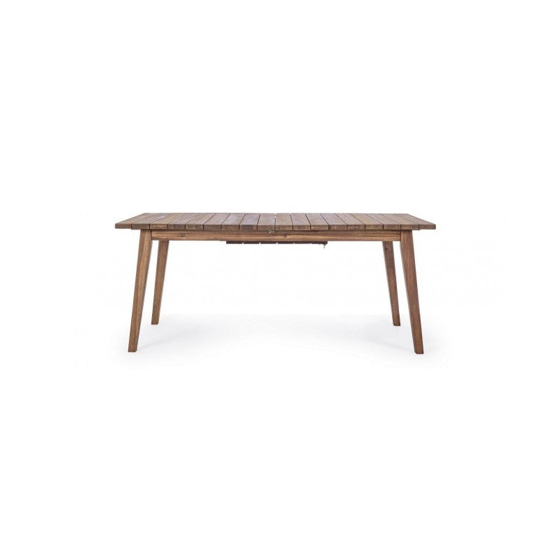 Table d'extérieur en bois extensible VARSAVIA 180-240x90x h76 cm