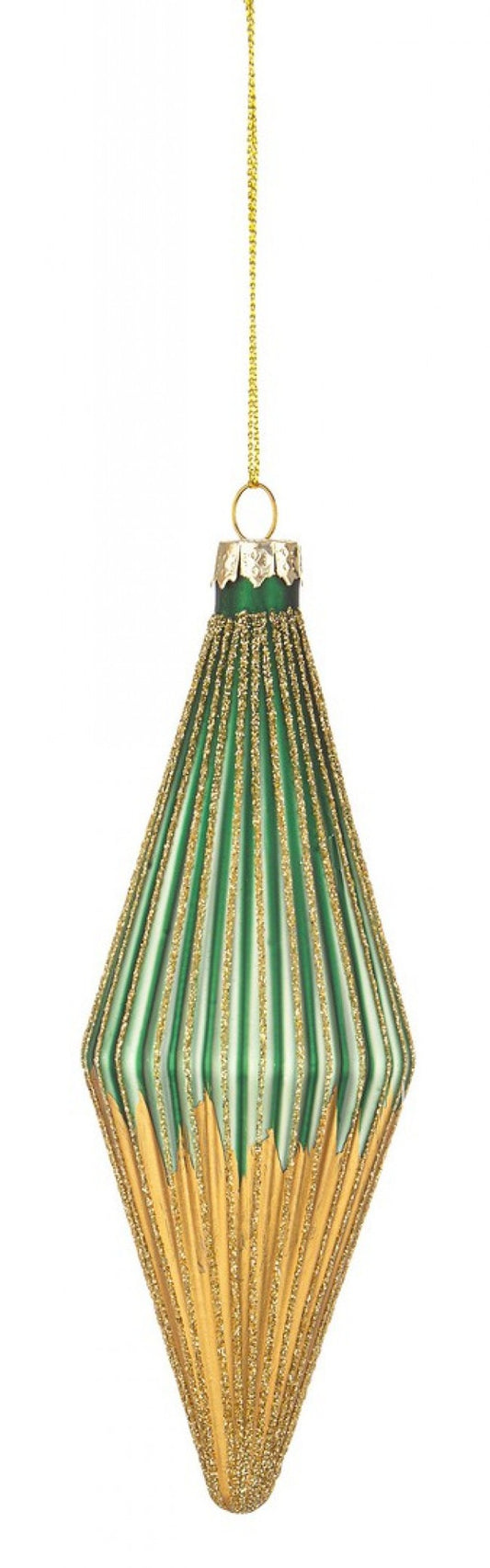 12x Pendentif Pointu Vt Modish Vert