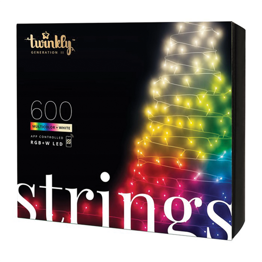 Chaîne Twinkly RGB + LED blanches 48 mètres 600 LED
