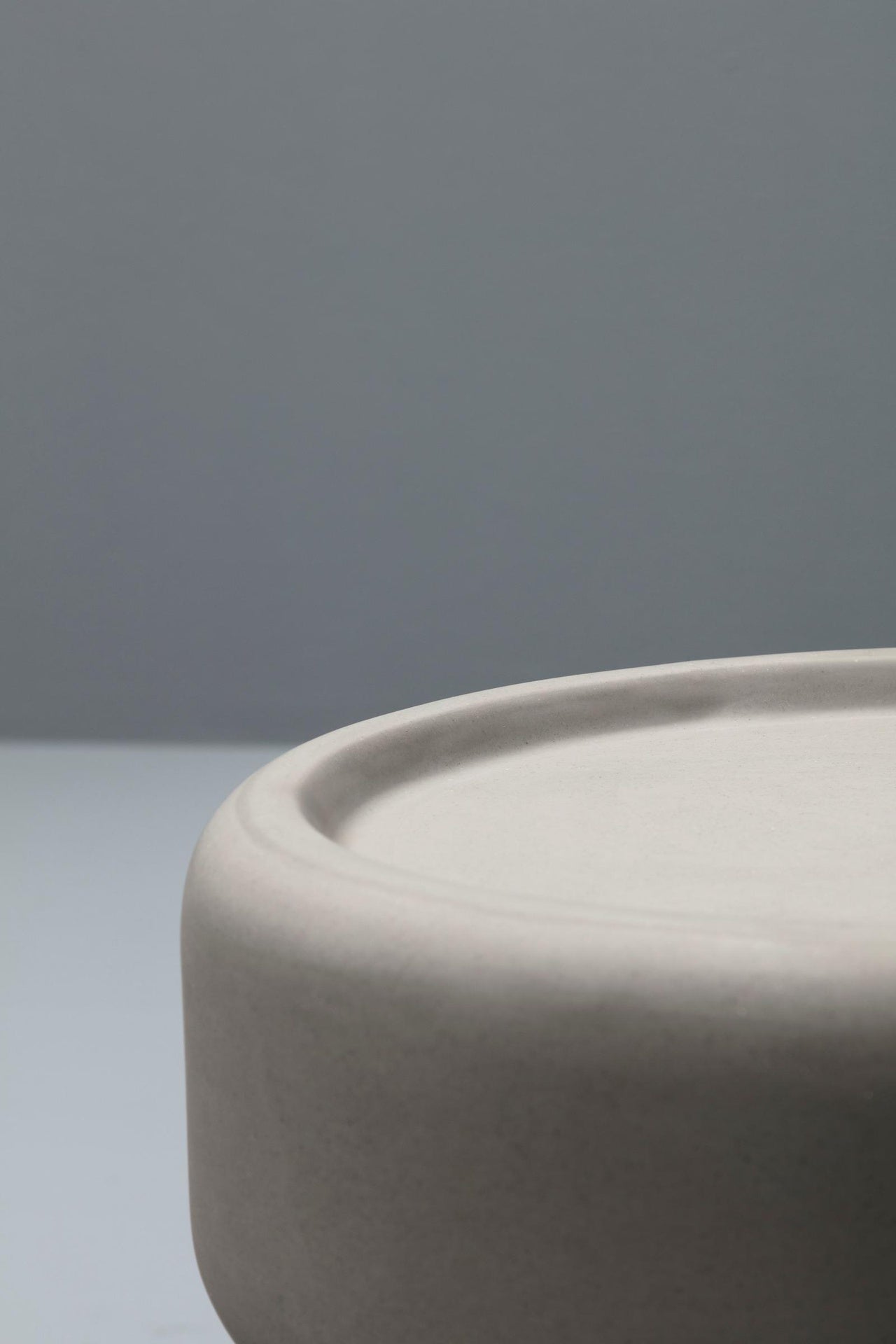 Table basse en MDF avec plateau gris D42xP42x52h cm