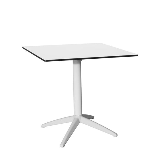 Table pliante Compact Cafè blanc 80x80