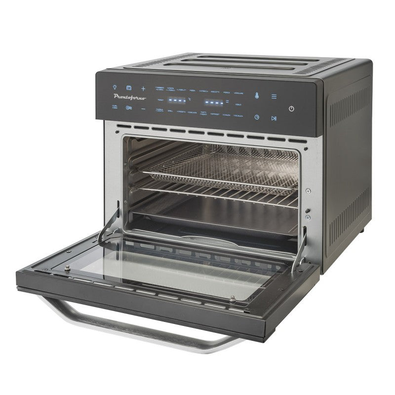 Four électronique ventilé en inox de 30 litres 