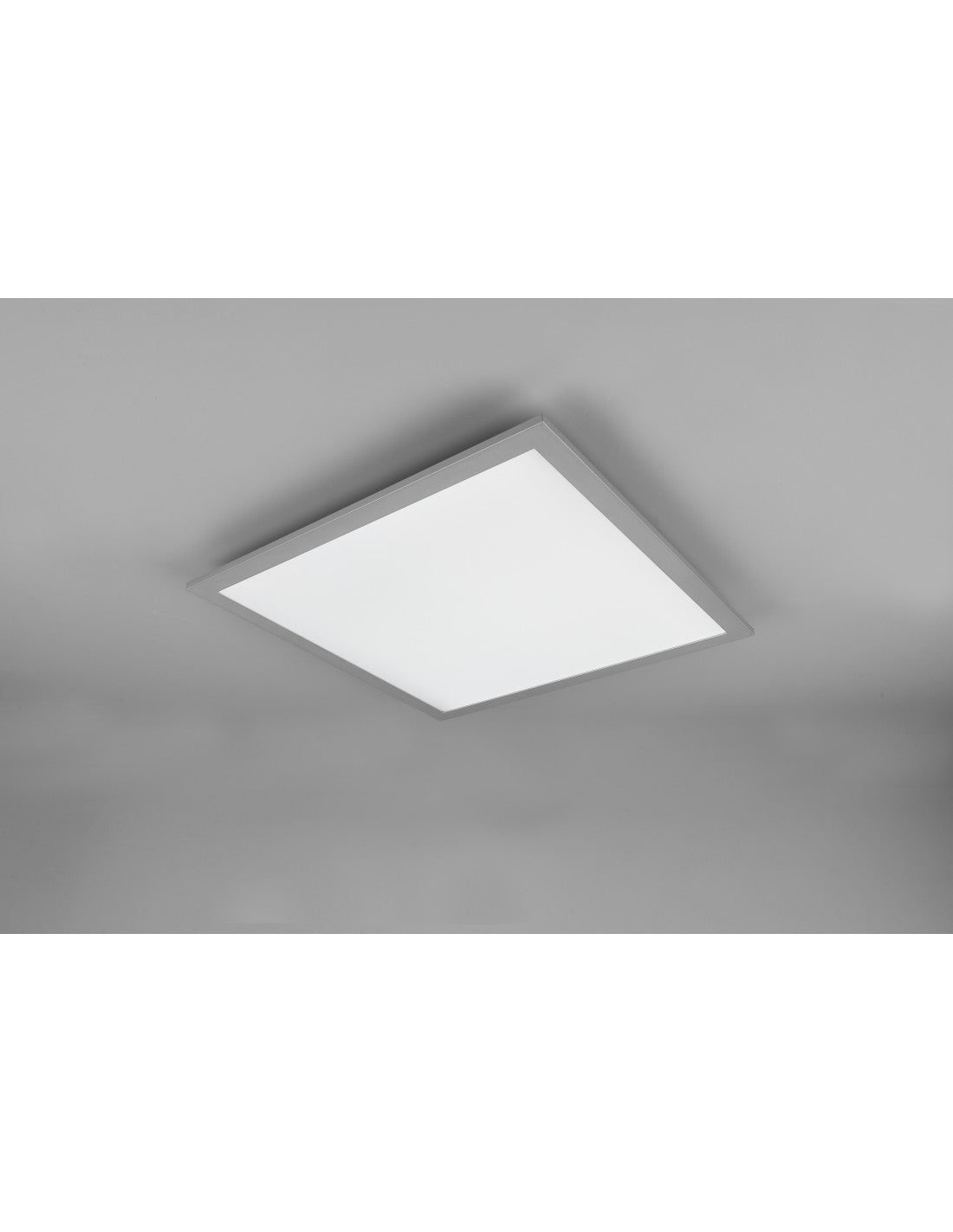 Plafonnier carré Gamma Aluminium LED Multifonction 45x45 cm Trio Lighting