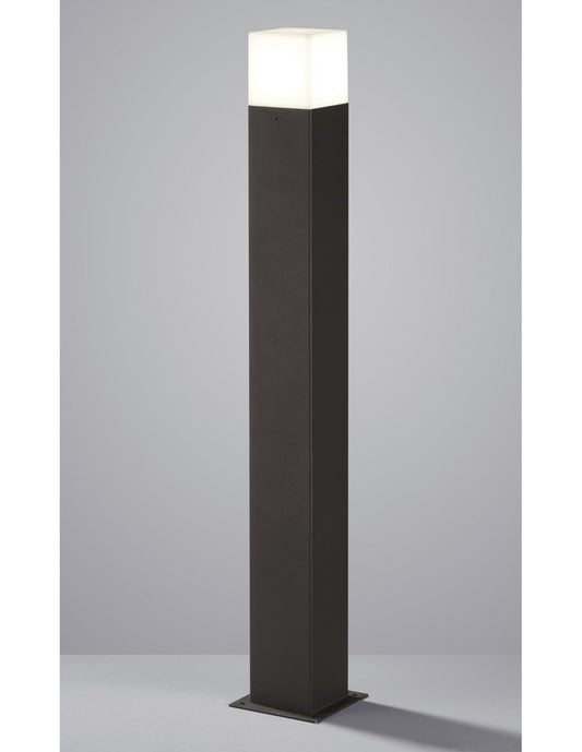 Lampadaire haut E14 LED extérieur Hudson Anthracite H80 cm Trio Lighting