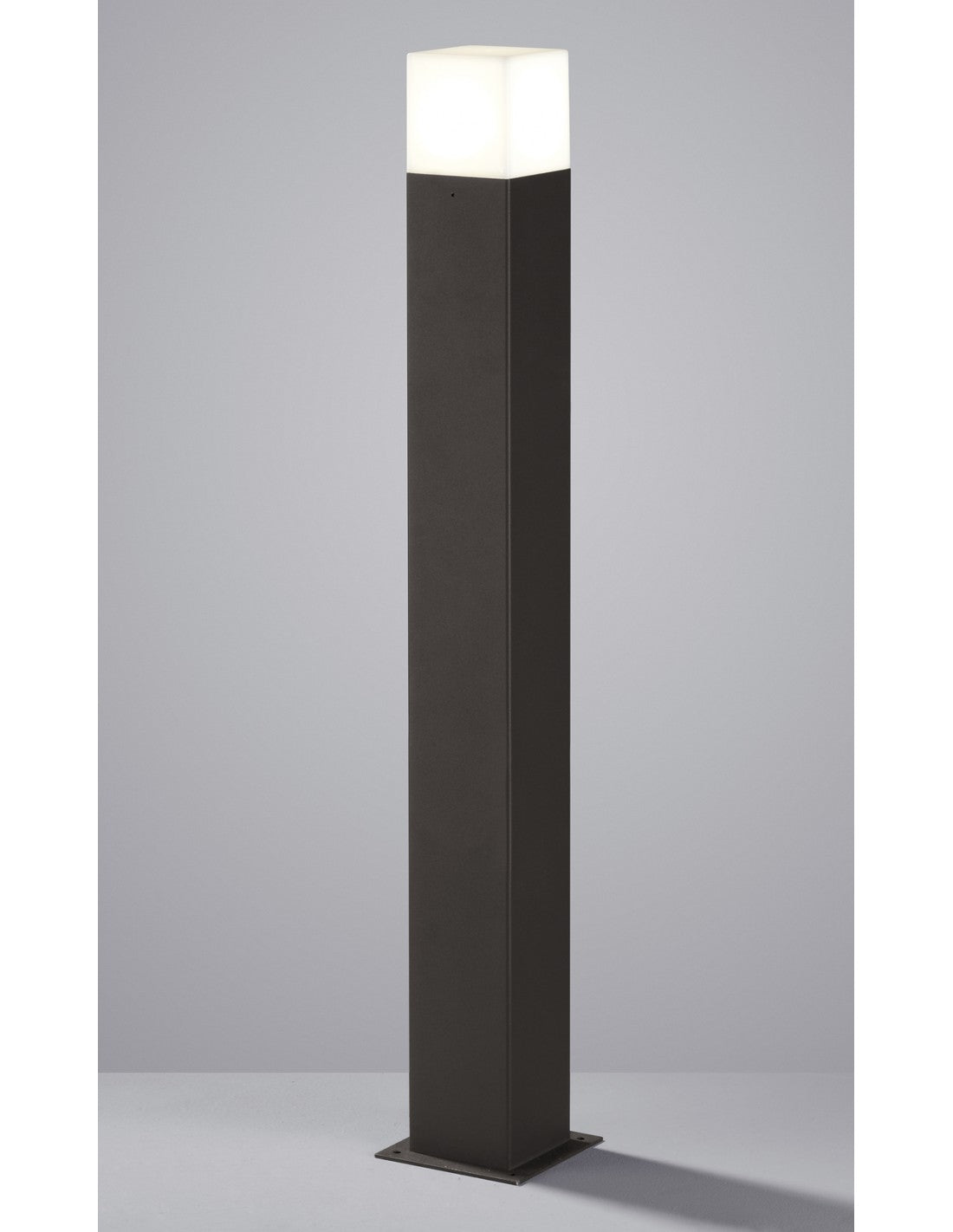 Lampadaire haut E14 LED extérieur Hudson Anthracite H80 cm Trio Lighting