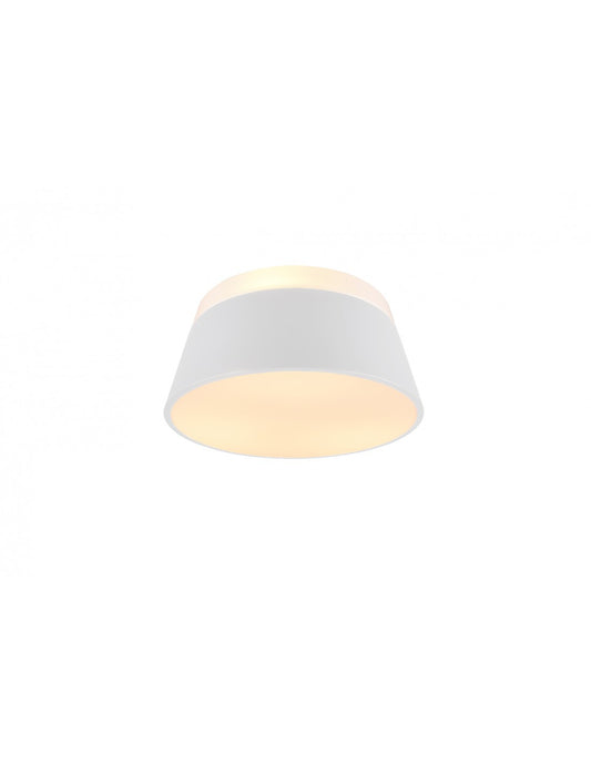 Plafonnier Baroness Cône Blanc Ø45 cm Double Trio Lighting