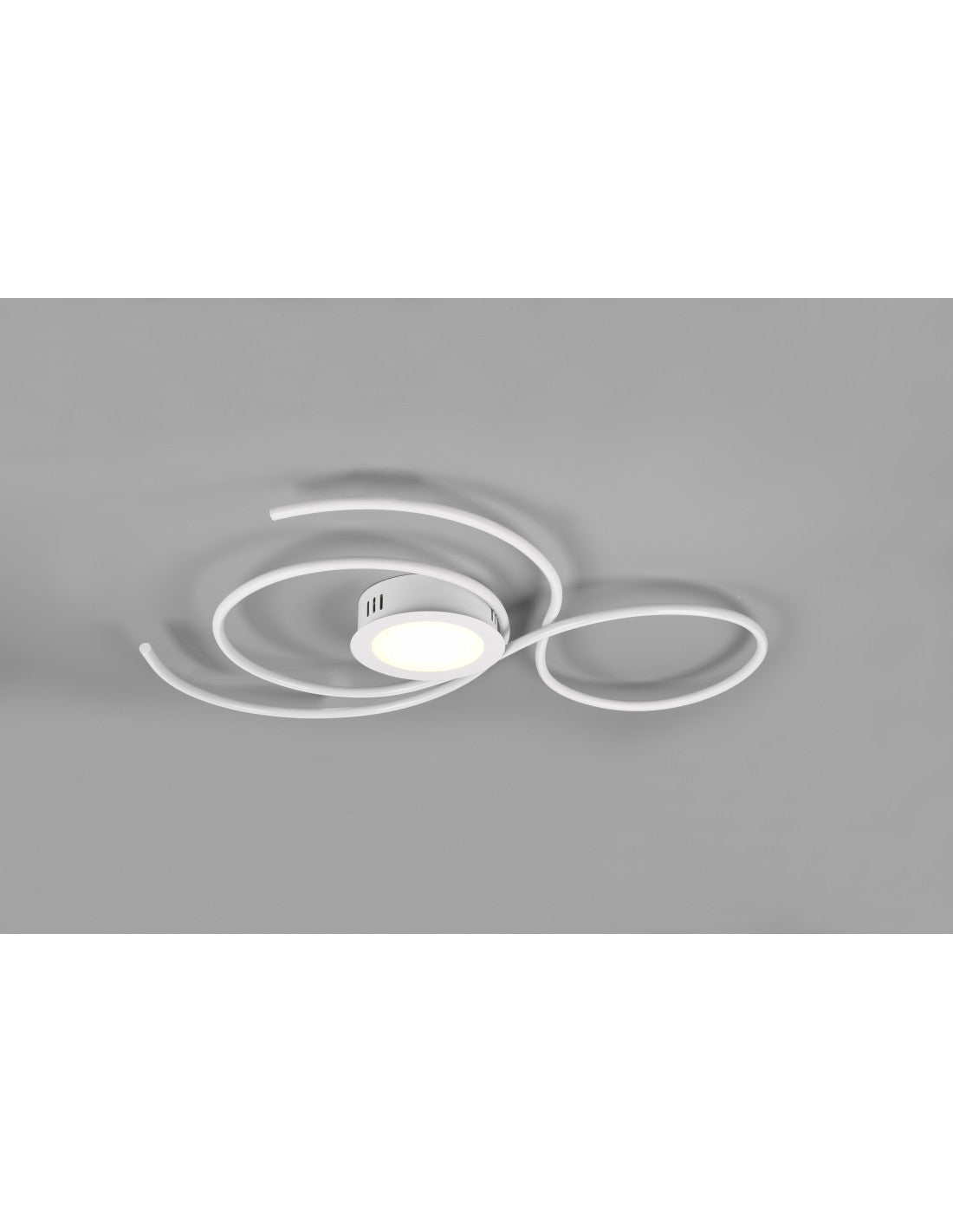Plafonnier LED Moderne Applique 48W Gradateur Jive Blanc Trio Éclairage