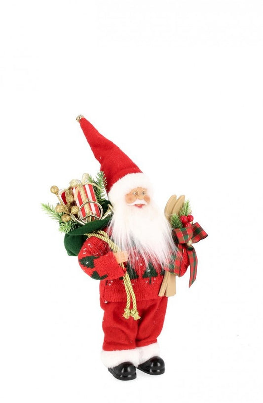 6x Support Père Noël Lorick Rouge S