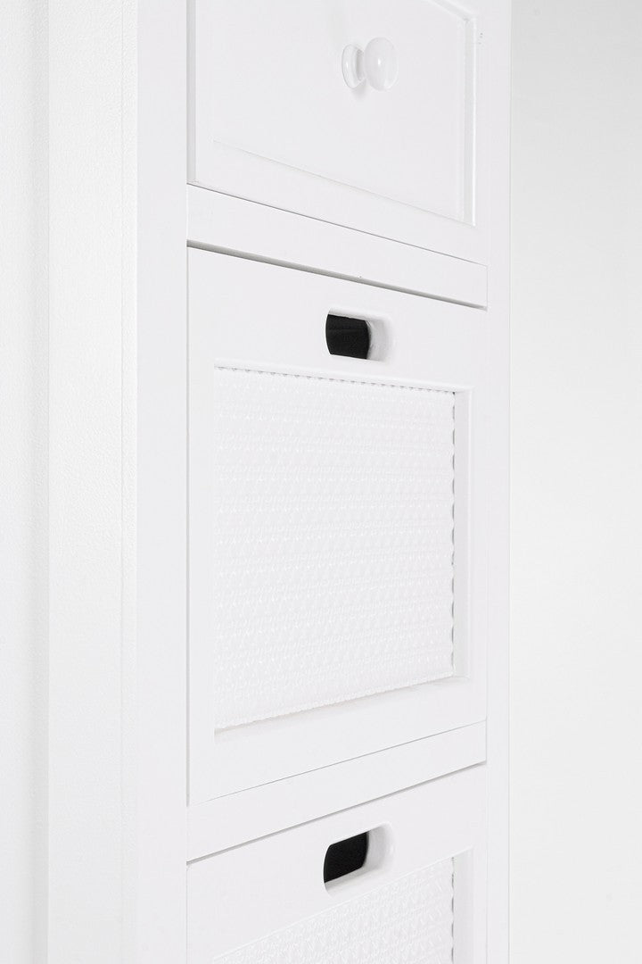 Commode 4 tiroirs Dorotea blanche