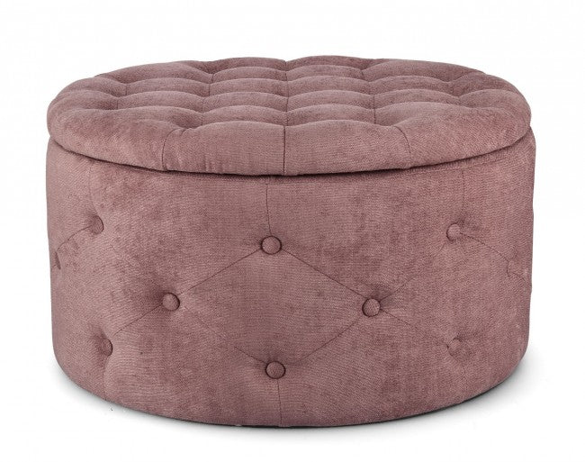 Pouf Cont.P.Scarpe Ernestine Rose Foncé