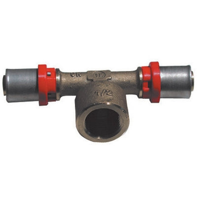 Raccord femelle T-press pour multicouche 1" x 63