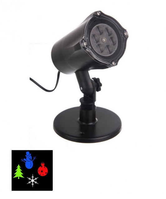 12x Projecteur de Noël Mov.Ip44 Disp12Tryme