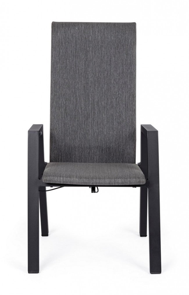 4x Chaise C-Br Recl Ethan Antr Jx55
