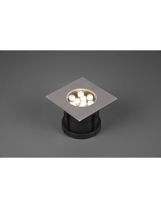 Spot LED Encastrable IP65 Nickel Belaja 16x16 cm Trio Lighting