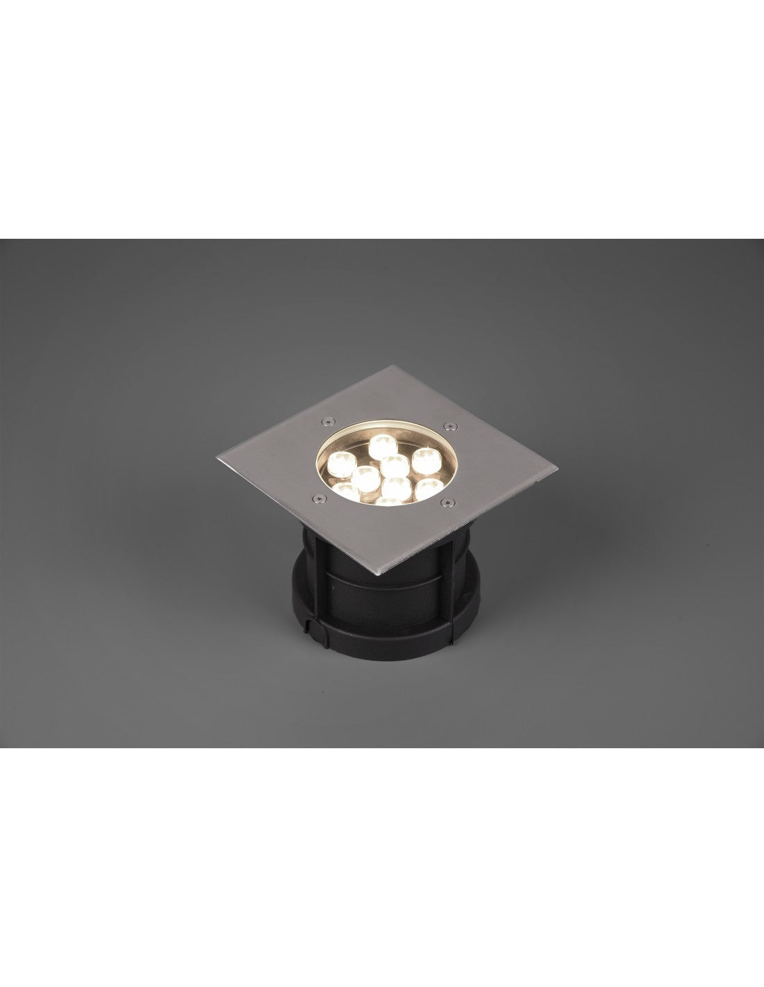 Spot LED Encastrable IP65 Nickel Belaja 16x16 cm Trio Lighting