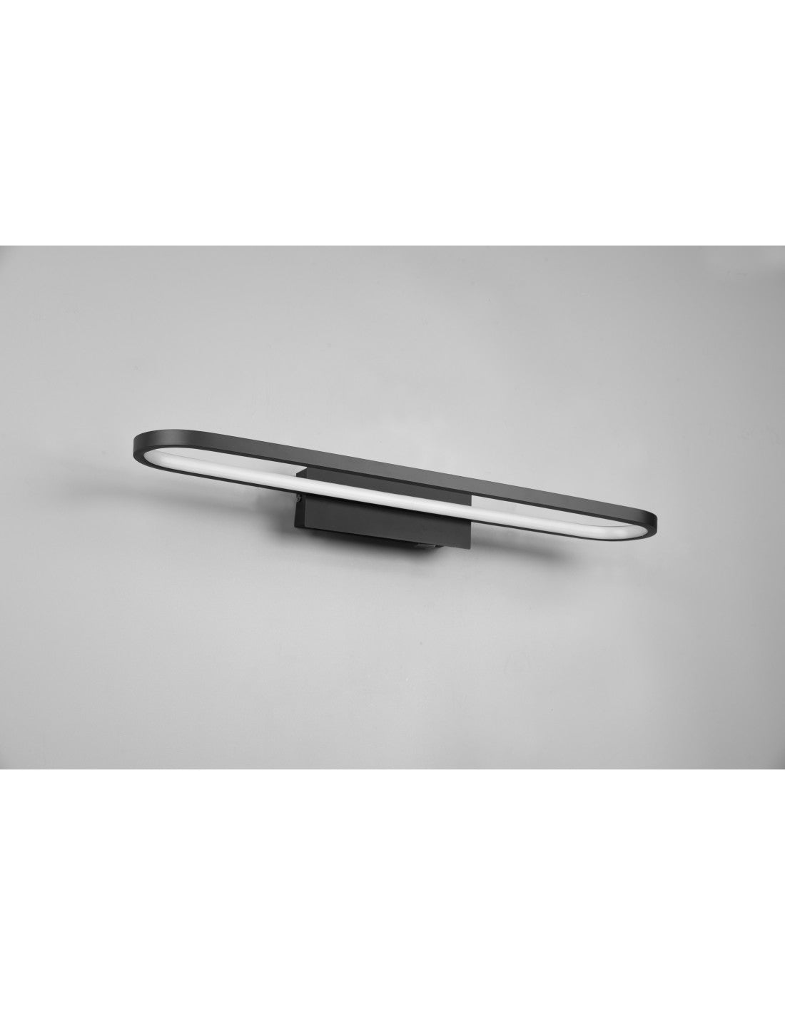 Lampe de Miroir LED pour Salle de Bain Moderne Gianni Noir IP44 Trio Lighting