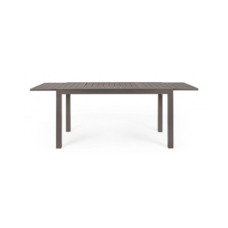 Table d'extérieur extensible en aluminium Caffè HILDE YK14 140-210x77x h75 cm