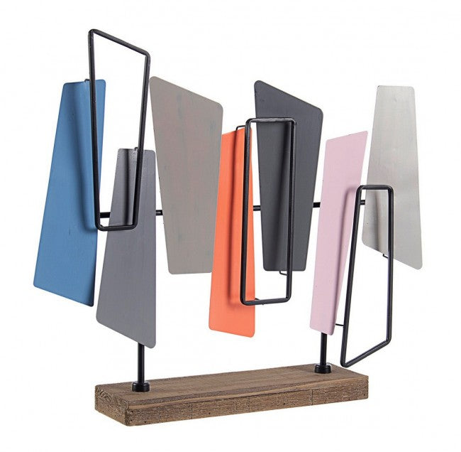 2x ornement Mondrian 52,5X45,5