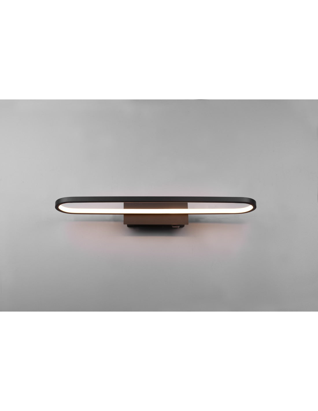 Lampe de Miroir LED pour Salle de Bain Moderne Gianni Noir IP44 Trio Lighting