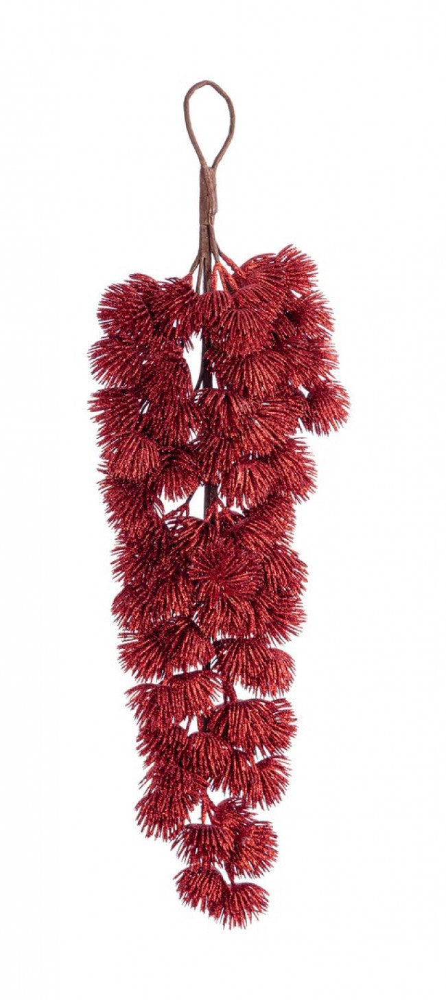6x Décor. Angélique Goutte Rouge