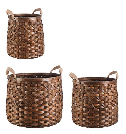 Set3 Panier 2M Lisette Au Marron