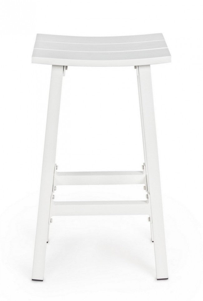 Tabouret de bar Skipper Blanc h71cm