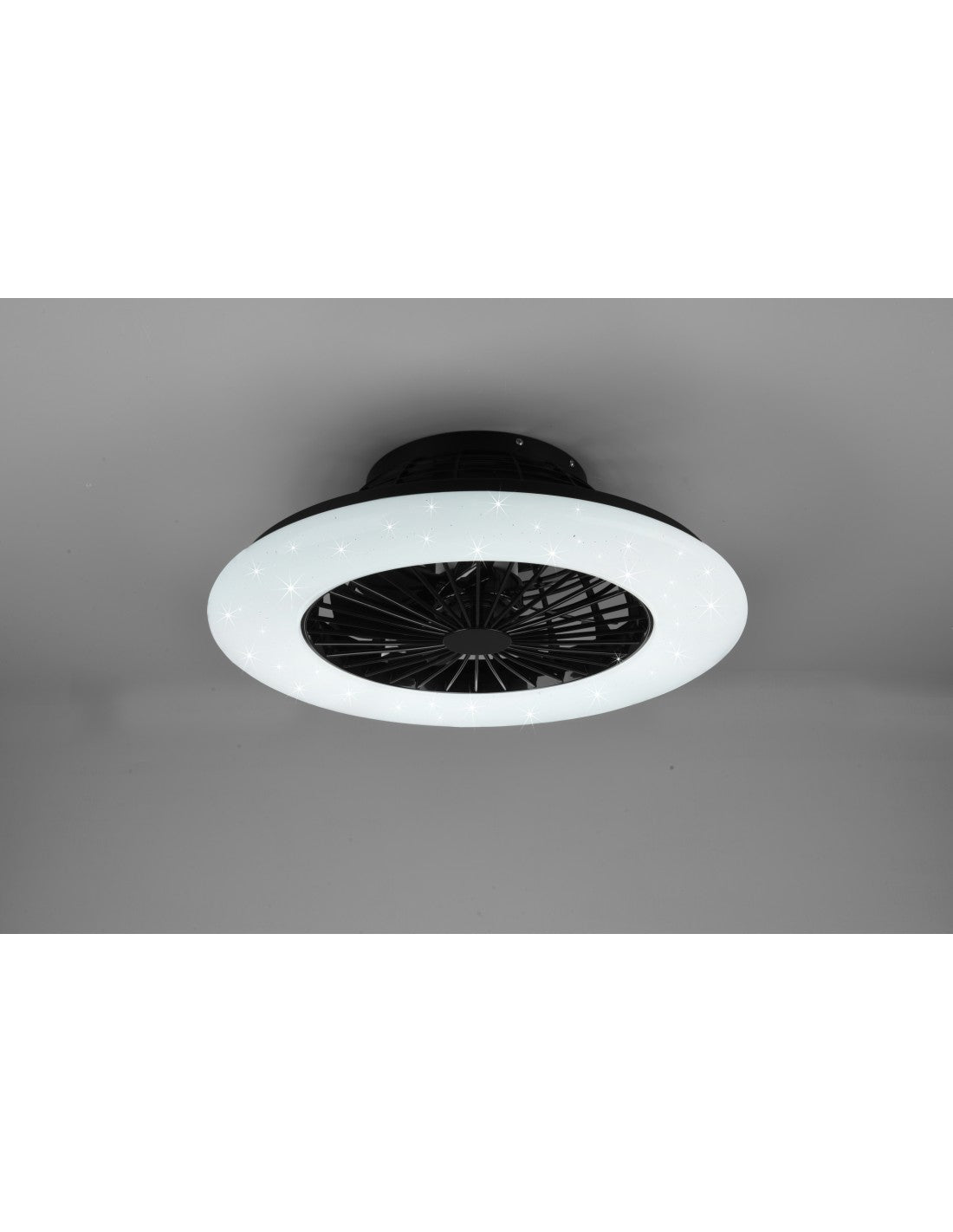 Lustre LED à intensité variable Stralsund Noir Trio Lighting