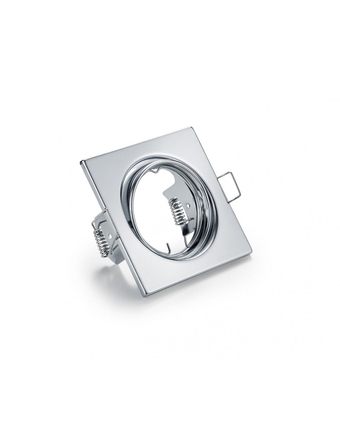 Spot encastrable carré Jura 1xGU10 Chrome 8x8 cm Trio Lighting