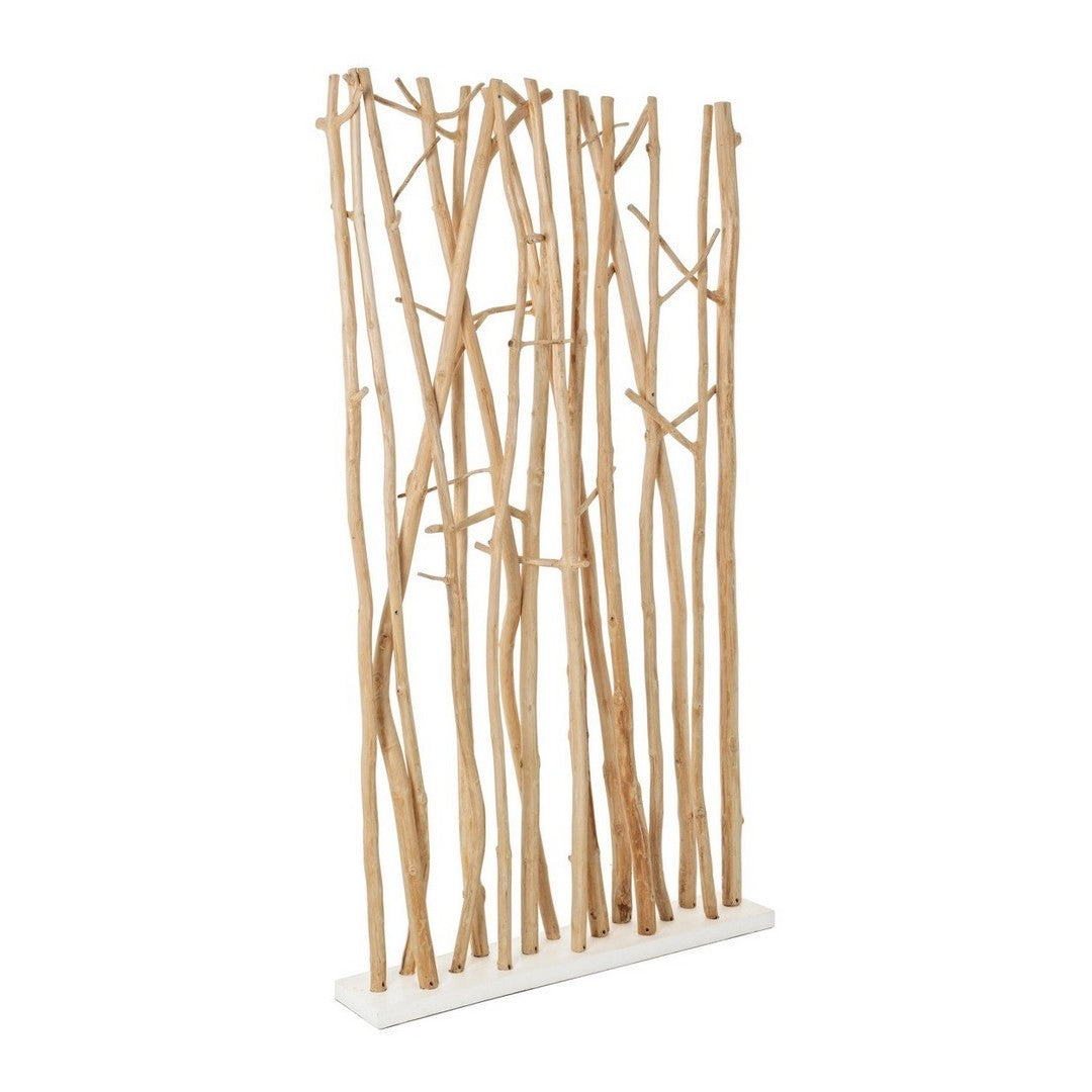 Paravent Aili en bois naturel 100x18,5x180h cm