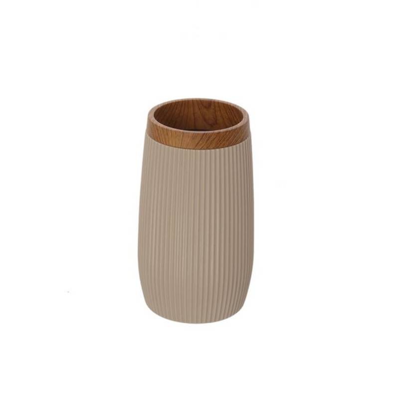 Porte-brosse à dents gris tourterelle série London