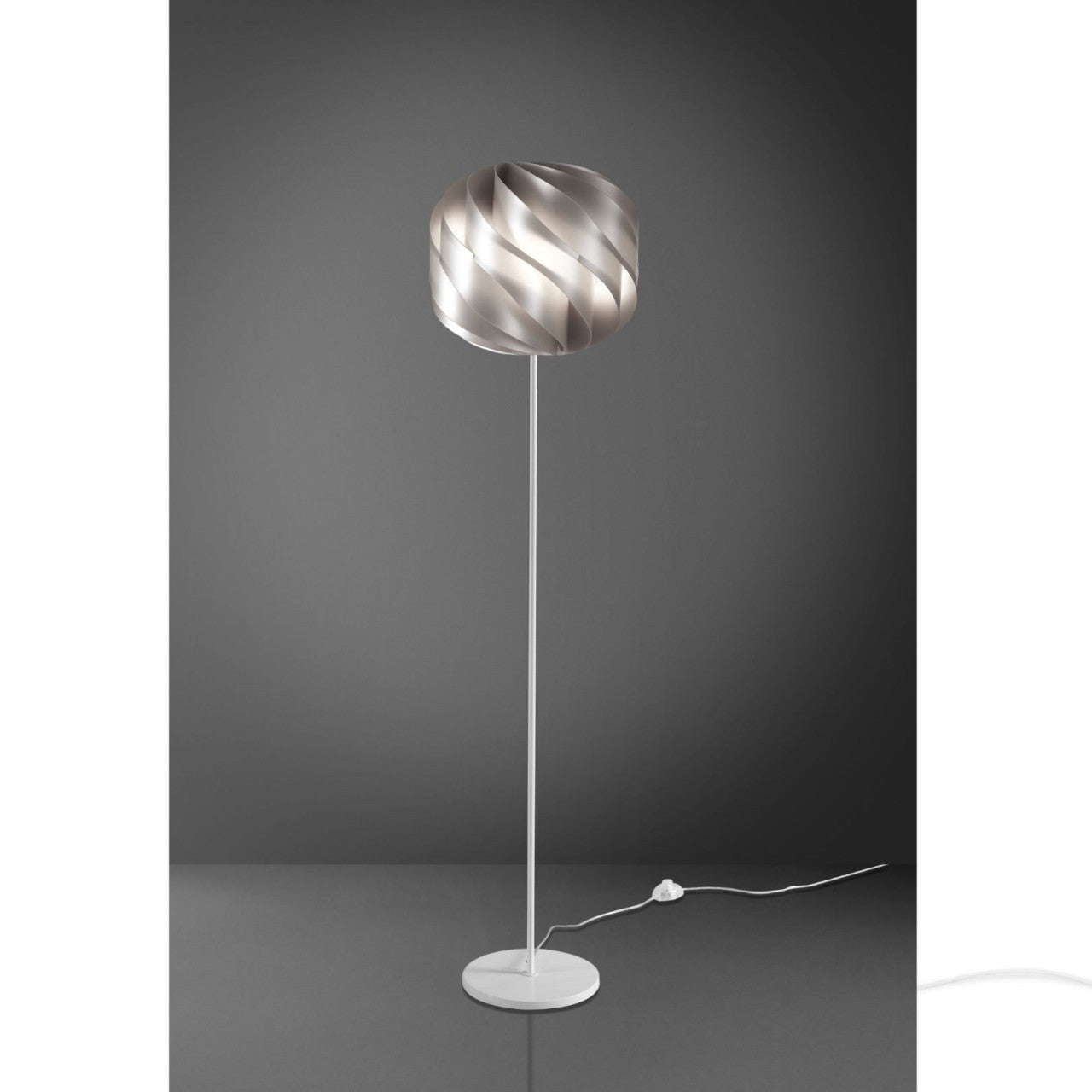 Lampadaires Base et Tige en Métal Cm. 40x170h