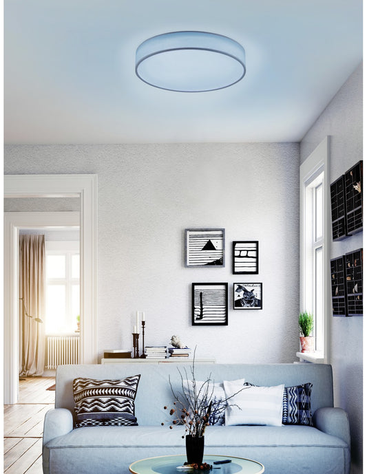 Plafonnier Moderne Wiz Led RGB Variateur Diamo Ø75 cm Trio Lighting