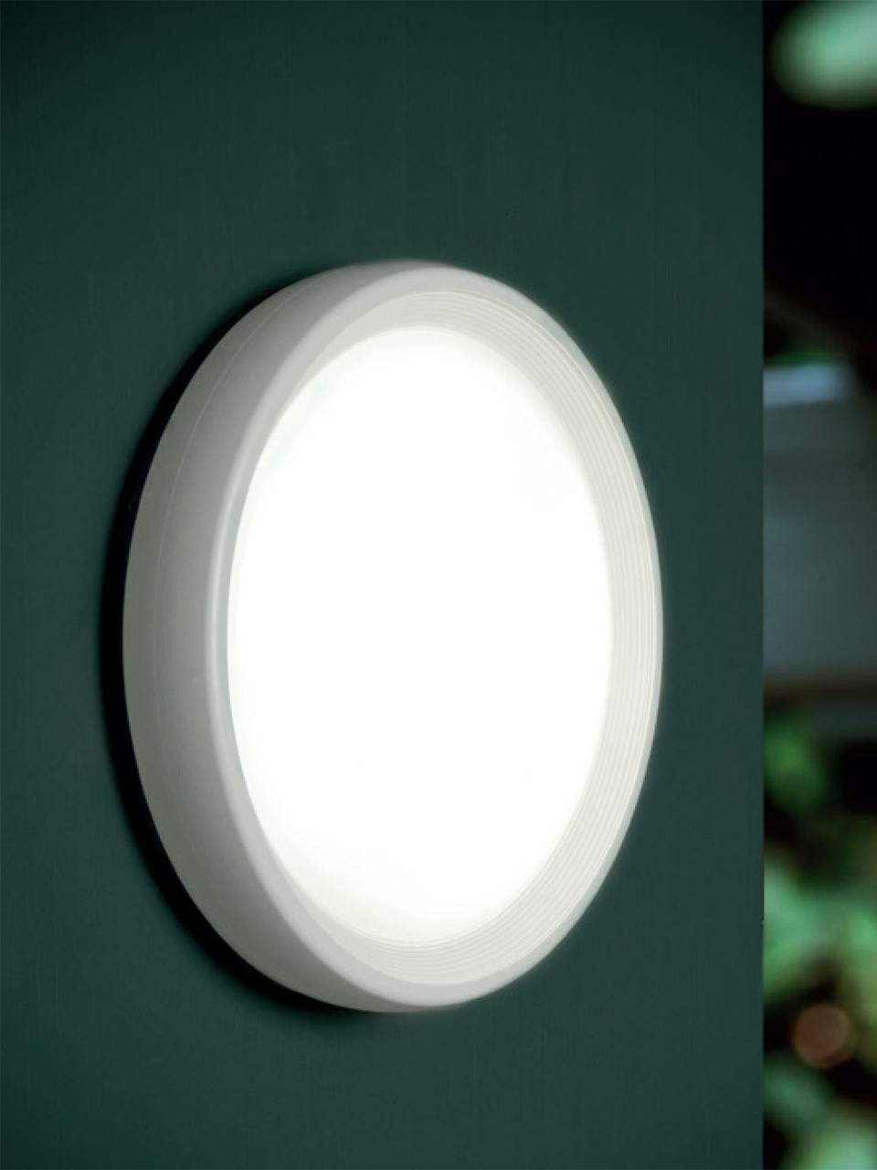 Plafonnier rond 18W LED 4000K graphite ligne loft