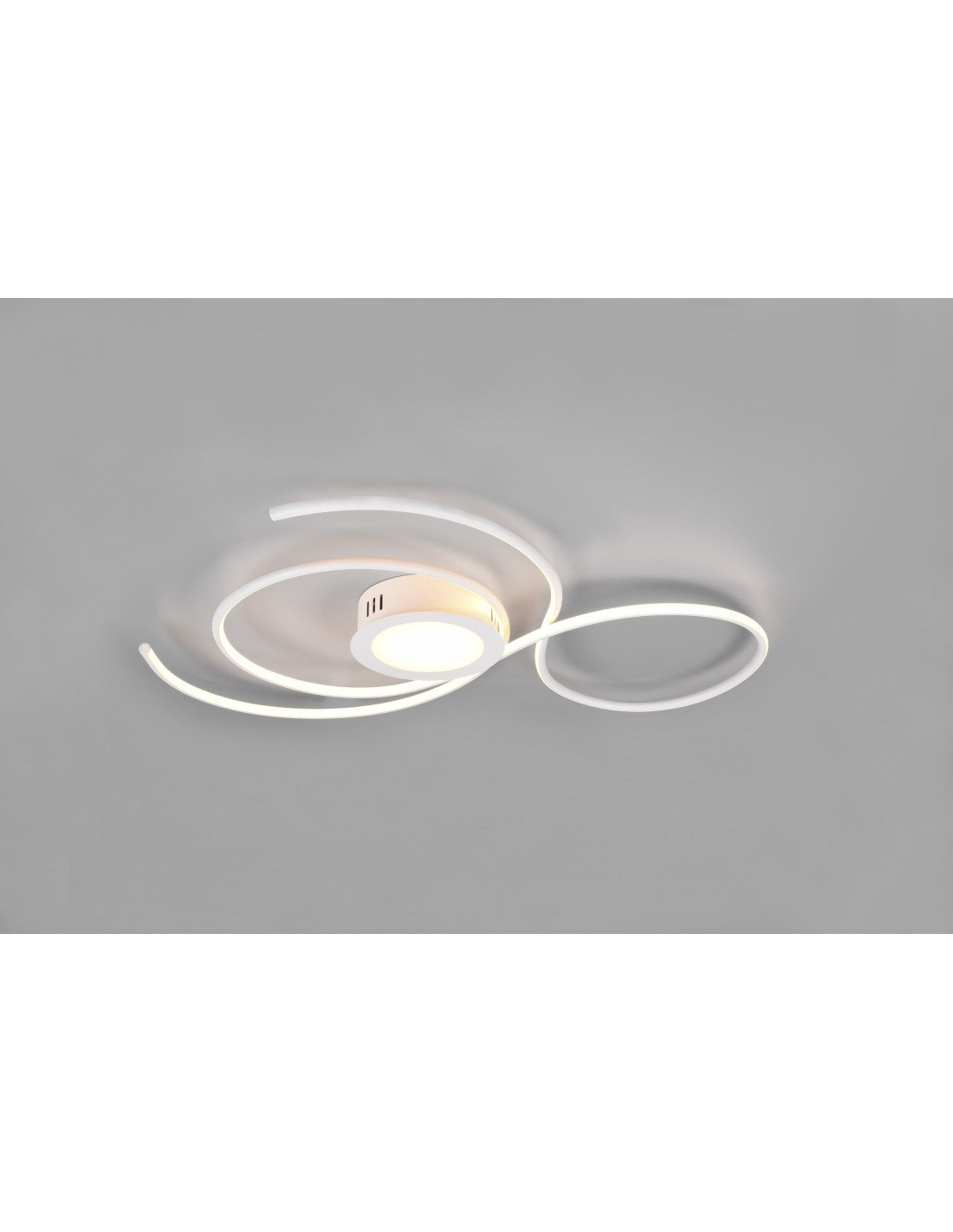 Plafonnier LED Moderne Applique 48W Gradateur Jive Blanc Trio Éclairage