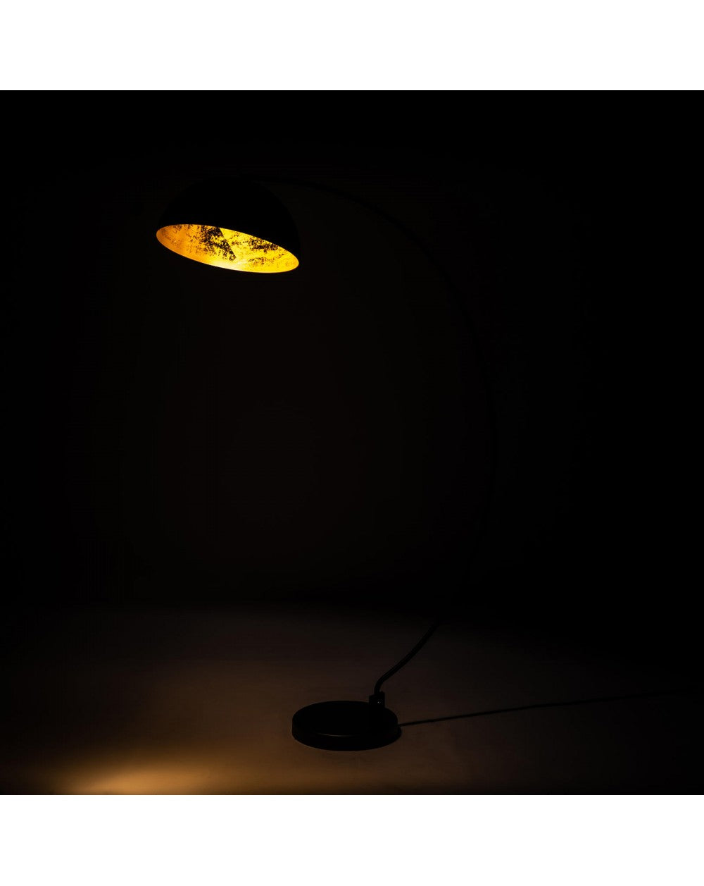 Lampadaire Lucia en métal STS noir