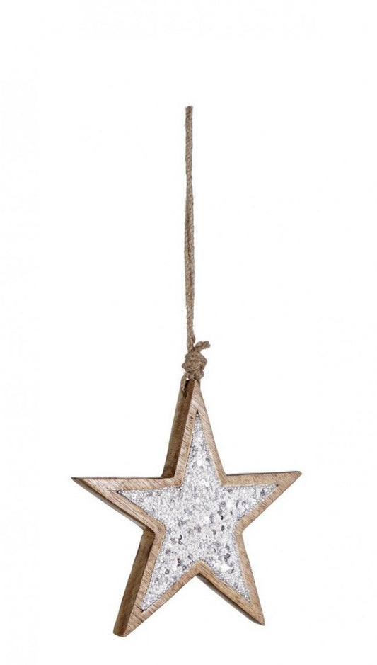 4x Pendentif Étoile Argent Fraser S
