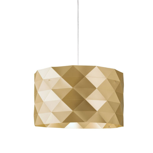 Suspension New Gold en métal chromé cm. 40x25h