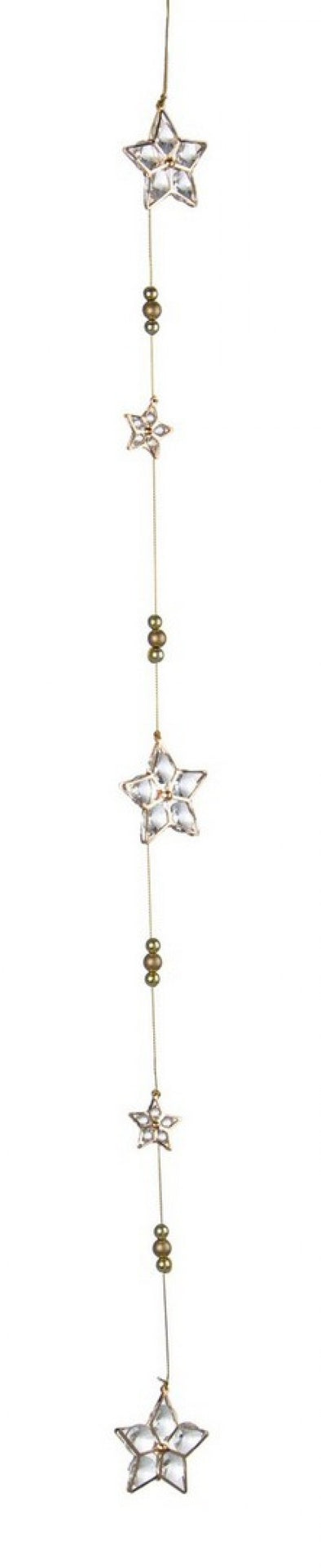 8x 5F Chaîne en or étoile Angelika