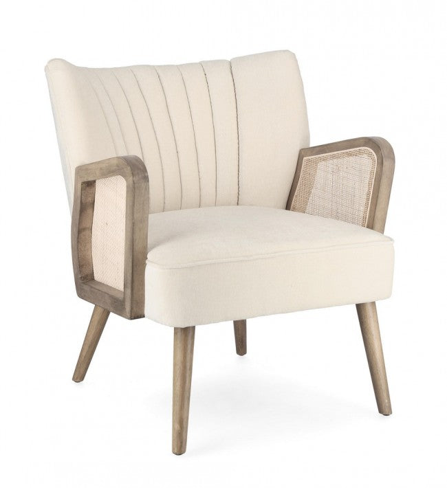 Fauteuil Virna Naturel