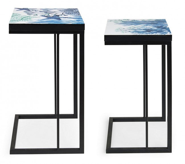 Ensemble de deux tables d'ameublement bizzotto