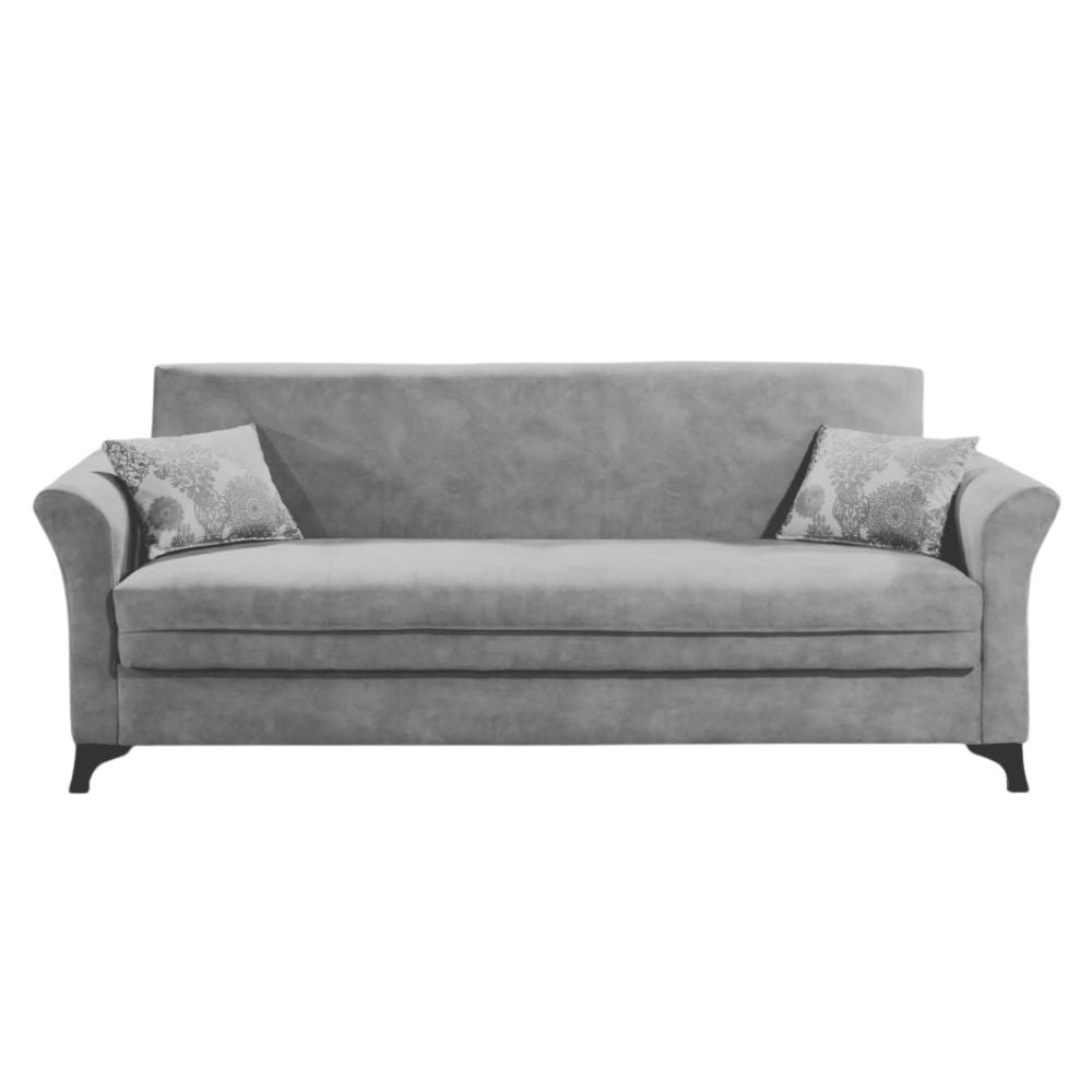 Canapé Buket 3 couchages conteneur gris