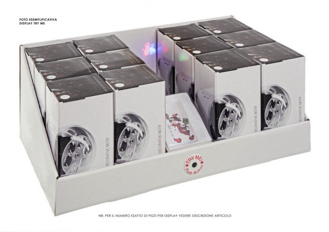 Projecteur LED 9x 6F Mov.Ip44 Disp9 Tryme