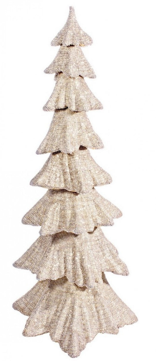 1x support d'arbre Glos doré