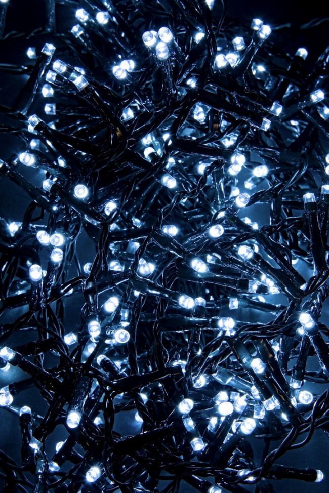 12x Snake400L Blanc 5Mm Fil Vert IP44